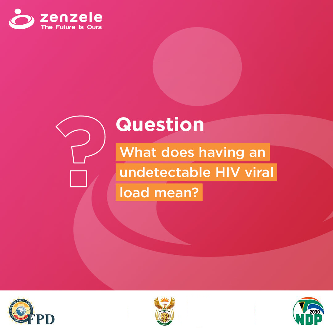 Zenzele_TFIO's tweet photo. What does having an undetectable HIV viral load mean?

It means that the HI virus circulating in your blood is so low that it cannot be detected. If it is undetectable, you’ll enjoy excellent health!
#ARVAdherence 
#UndetectableHIV
#TheFutureIsOurs https://t.co/GS98GtQHE2