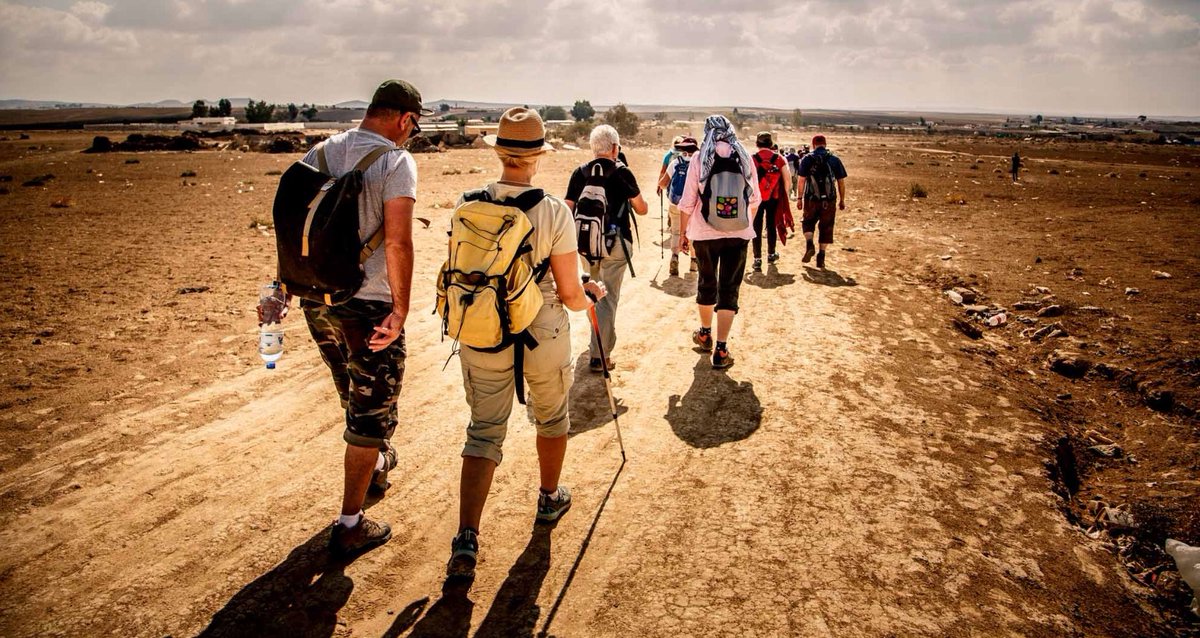 Critically acclaimed stage show <a href="/walkjerusalem/">Walking To Jerusalem play</a> brings to life the story of the 2017 Just Walk to Jerusalem. 

3,400km in 147 days across eleven countries &amp; three seas. Come and see.

7.30pm, 11-14 April <a href="/AmnestyUK/">Amnesty UK</a> 

Booking: walkingtojerusalem.bpt.me

#LondonTheatre #Palestine