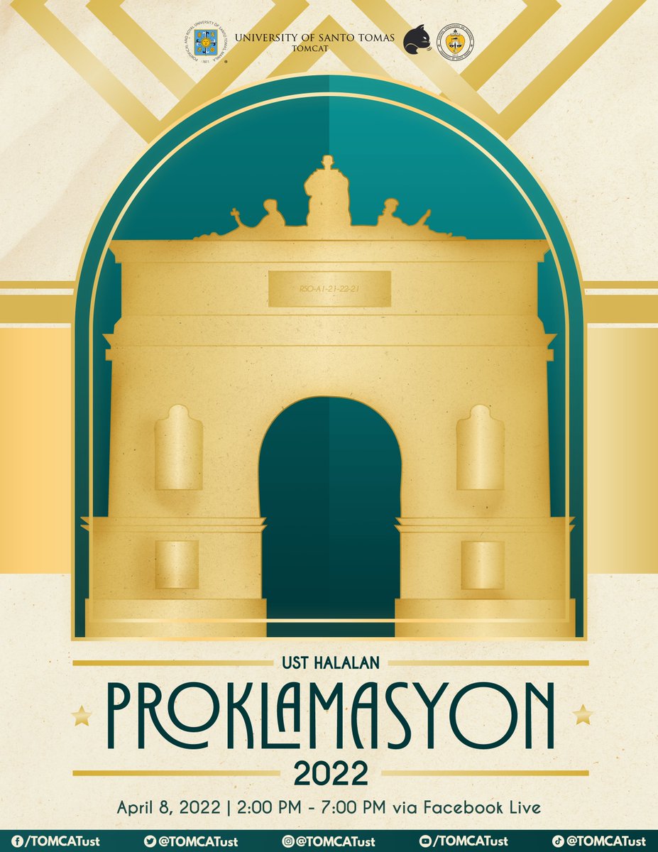 TOMCATust's tweet photo. Narinig na ang pintig ng #PulsoNgTomasino.

Tunghayan sa opisyal na Facebook page at Twitter account ng TOMCAT - UST ang pagka-proklama ng mga kandidatong tumindig at nagwagi sa #USTHalalan2022 na hatid sa inyo ng TOMCAT - UST at UST Central Comelec ngayong ika-8 ng Abril, 2PM. https://t.co/nrIIXuOght