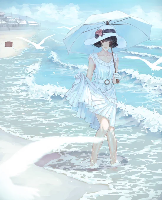 避暑地へ 