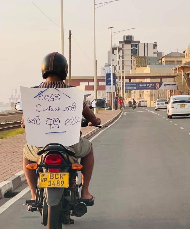 Lasith_Beeshan's tweet photo. Power of the people > The people in power  🇱🇰💪     #GoHomeGota2022 https://t.co/ueYBSYpwdH