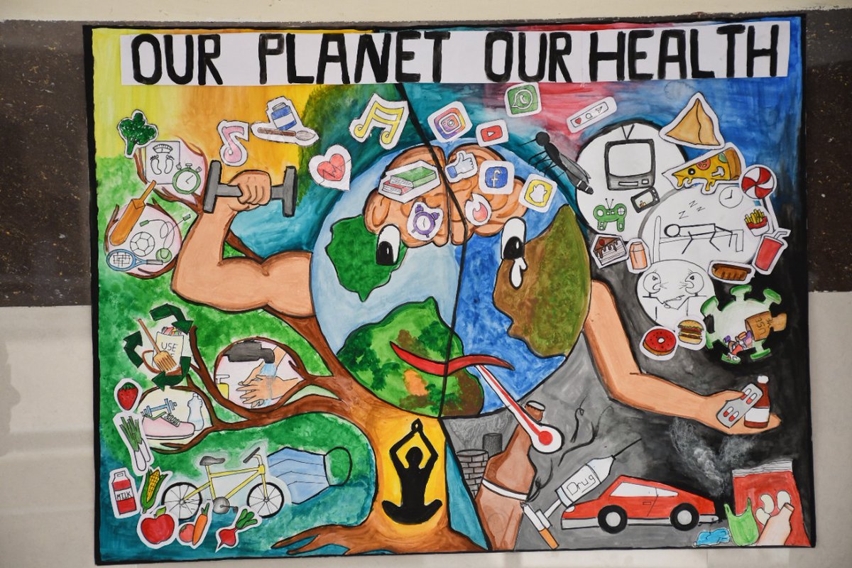 bmcri2016's tweet photo. #WorldHealthDay2022 નિમિત્તે @bmcri2016 મોરીયા ખાતે પ્રવર્તમાન સમસ્યાઓને અનુરૂપ જાગૃતિ ફેલાવવા માટે વિવિધ પ્રવૃતિઓ થકી ઉજવણી કરવામાં આવી હતી.
કોમ્યુનિટી મેડિસન વિભાગ દ્વારા પોસ્ટર, ડીબેટ અને નાટ્ય સ્પર્ધાનું આયોજન કરવામાં આવ્યું હતું જેમાં ૨૦૦ થી વધુ વિધાર્થીઓએ ભાગ લીધો હતો.. https://t.co/xlhJPbgZF6
