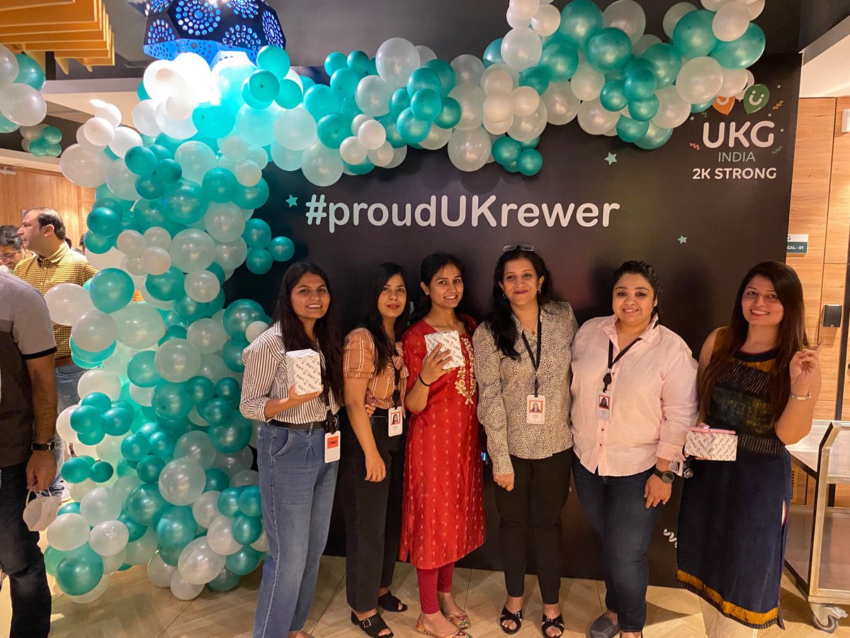 Our team in #India is celebrating a big milestone: we now are 2,000 strong U Krewers in that region! Since creating our presence in India in 2007, <a href="/UKGInc/">UKG</a> has grown quickly over the years. Many thanks to our India team for all of their contributions. We celebrate you!