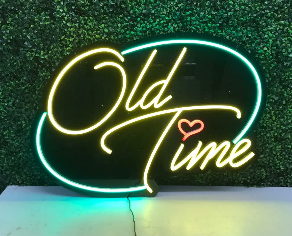 WendyLe83985314's tweet image. &quot; Old Time &quot; LED Flex sign from our very own customer.

We can customize any design within 24 hours with price quote.
Check out with coupon code WENDYARTER20 save $20 off
Email: wendy@arterneon.com
Call/text: (562) 802-4141
#LEDFlex #CustomLEDFlex #Neon #Signs #LEDFlexSign