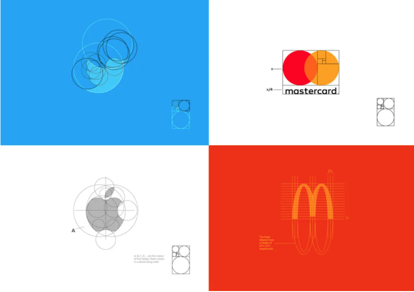startideasocial's tweet image. 🔢 Fue definida por Leonardo de Pisa en 1202 y se trata de una sucesión de números que representa las proporciones áureas de la hora del diseño y es usado en muchos logos, que han buscado adaptarlos a ello.

#fibonacci #áurea #logos #diseño