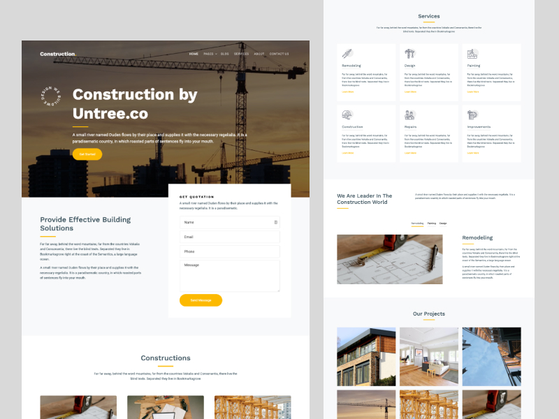Untree_co's tweet image. 👋 New Template!
Construction Free Bootstrap Construction Website Template

Free Download 👉 bit.ly/3DRk0gF
Demo 👉 bit.ly/3xcrhXg

Day56 of #100DaysOfCode #HTML #CSS #jquery #js #javascript #Website #Webdesign #HTML5 #CSS3 Created by @Untree_co