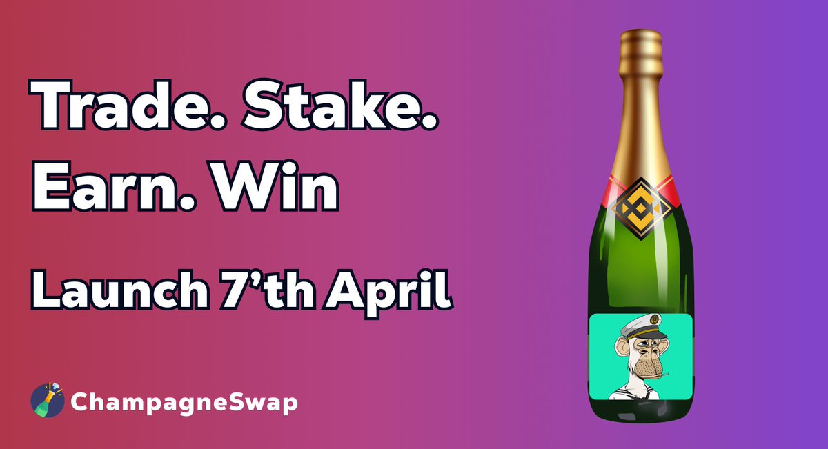ChampagneSwap $CHAM tweet media