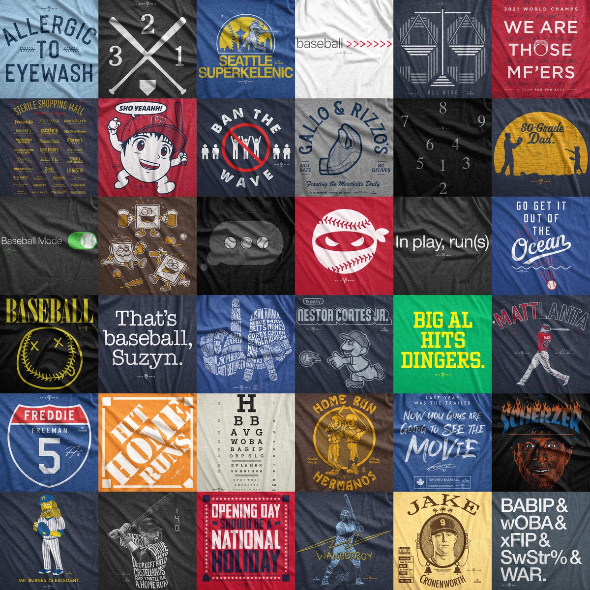 FREE 👕 GIVEAWAY!

✅ FOLLOW
🔄 RETWEET
❤️ LIKE

For a chance to win a free shirt from our baseball collection!

rotowear.com/collections/ba…

⏳ Winner announced 4/11