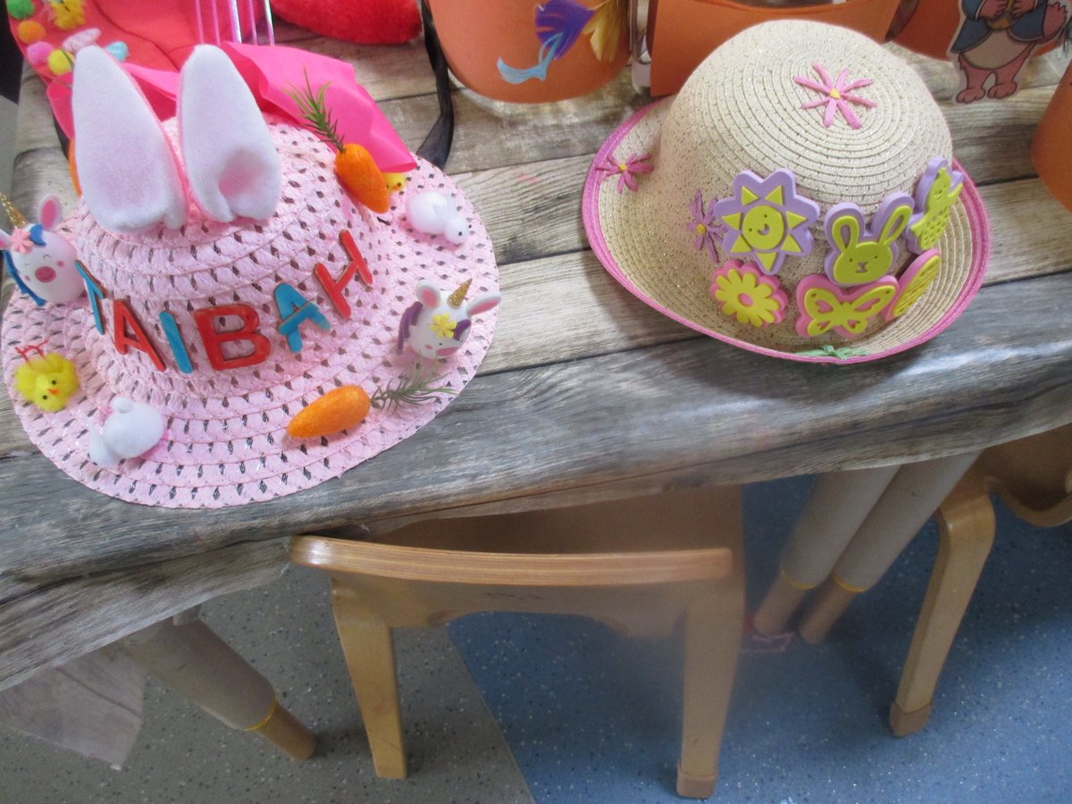 MrsAnwar8's tweet photo. @AndertonPark We have some more fabulous Easter bonnets in Nursery this afternoon. https://t.co/pCSOxNUepZ