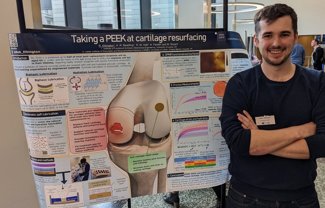 CrosslandSarahR's tweet photo. Great showing from all the @LeedsUniEng Tribology PhDs @Tribouk_Conf. Thanks @ImperialMechEng for hosting this year. https://t.co/peUDDu9QQ3