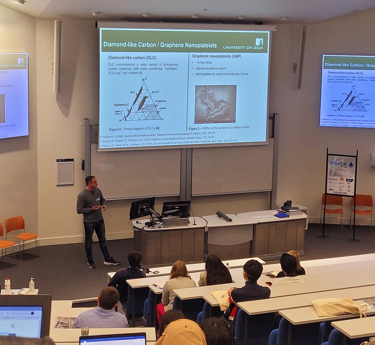 CrosslandSarahR's tweet photo. Great showing from all the @LeedsUniEng Tribology PhDs @Tribouk_Conf. Thanks @ImperialMechEng for hosting this year. https://t.co/peUDDu9QQ3