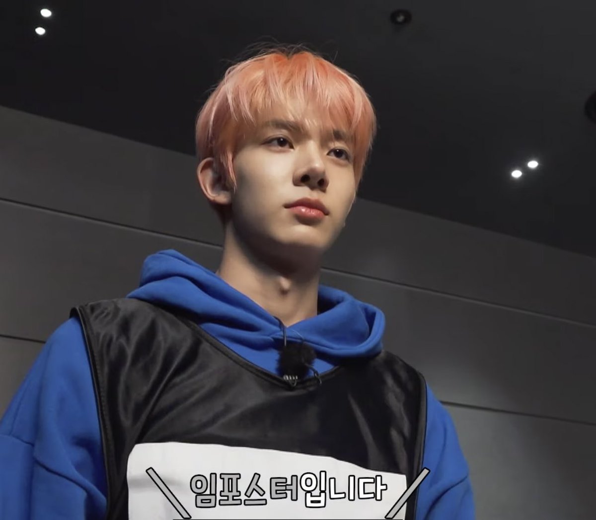 woneydew's tweet photo. heeseung: it’s okay as long as I’m not an imposter.

staff: you’re an imposter https://t.co/S3QCoSqnYR
