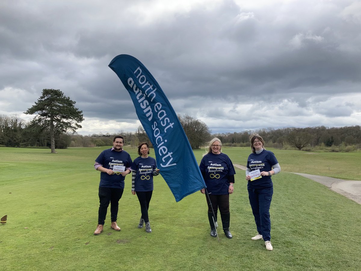 Thank you to ⁦<a href="/DarlingtonBS/">Darlington BS</a>⁩ for sponsoring the longest drive and nearest the pin competitions at the ⁦<a href="/NEAutismSociety/">North East Autism Society</a>⁩ Golf Day ⁦at ⁦<a href="/RockliffeHall/">Rockliffe Hall</a>⁩. And to DBS volunteer marshals Harvey, Alison, Trish and Vicky for their support