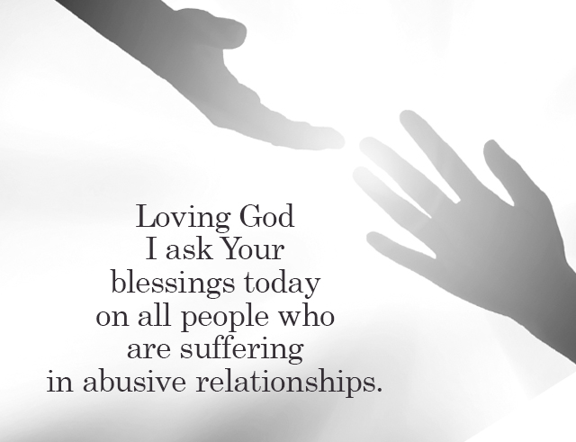 SnowsShrine's tweet photo. DAILY PRAYER
 April 7:  
Loving God I ask Your blessings today on all people who are suffering in abusive relationships. Give them courage to break away from their abuser. Give them the strength to find their own voice. Protect them and keep them safe. Amen. https://t.co/9H1J1SHNFQ