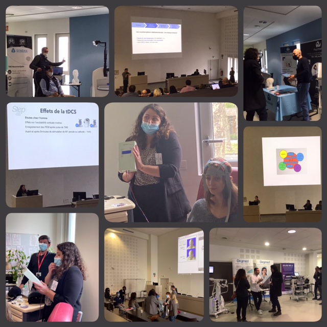 LeslieWallart's tweet photo. #retour en photos sur la formation 🧠 «#neuromodulation en #psychiatrie : #rTMS #tDCS #ECT, de la théorie à la pratique » de la #sectionSTEP de l'#AFPBN
#neurosciences #neurostimulation #stimulationcérébrale #cerveau #cérébral https://t.co/RxeHphAOtU