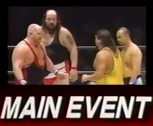 tentameter's tweet photo. TENTAMETER ENGAGED.

CALCULATING.

OUTPUT.

When John Tenta teamed with Super Vader in the UWFi, he was the same age as...

CALCULATING.

...Danhausen. (@DanhausenAD)

TENTAMETER READING COMPLETE. 

I AM NOT A SHARKHAUSEN, I AM A MANHAUSEN. https://t.co/I9Uy7MX65A