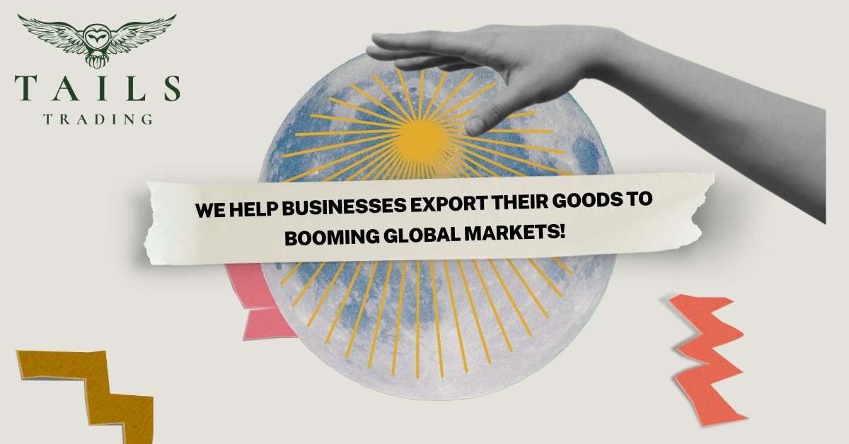 Tails_Trading's tweet photo. The #global #market holds an immense potential for various of #brands. Interested in exporting more?  Contact us at support@tailstrading.com or visit: https://t.co/Y0D92p8pr0 #export #supplychain #internationalmarkets #business https://t.co/YAPRFlEt9H