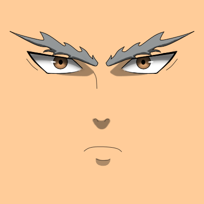 Moonshadow on X: Garou face ------------------------------ https