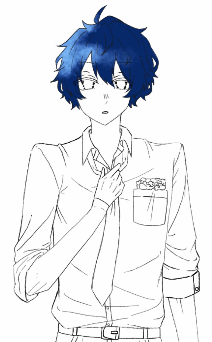 からぴちマフィア なおきりさん 下書き なおきりさんは他のからぴちメンバーがピンチになった時遅れて助けに来るタイプだと思う からぴち からぴち素材 カラフルピーチ素材 なおきりさん By みりん Edayfm