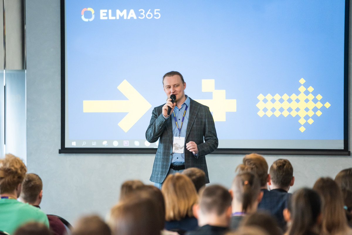 BpmElma's tweet photo. In-person meetings with like-minded people let us all grow professionally. Every year experts gather at our project management conference to share their experiences and how-tos. 2022 wasn't an exception: 7 speakers and 105 attendees made this year’s conference a success. https://t.co/uTKi2dgs16