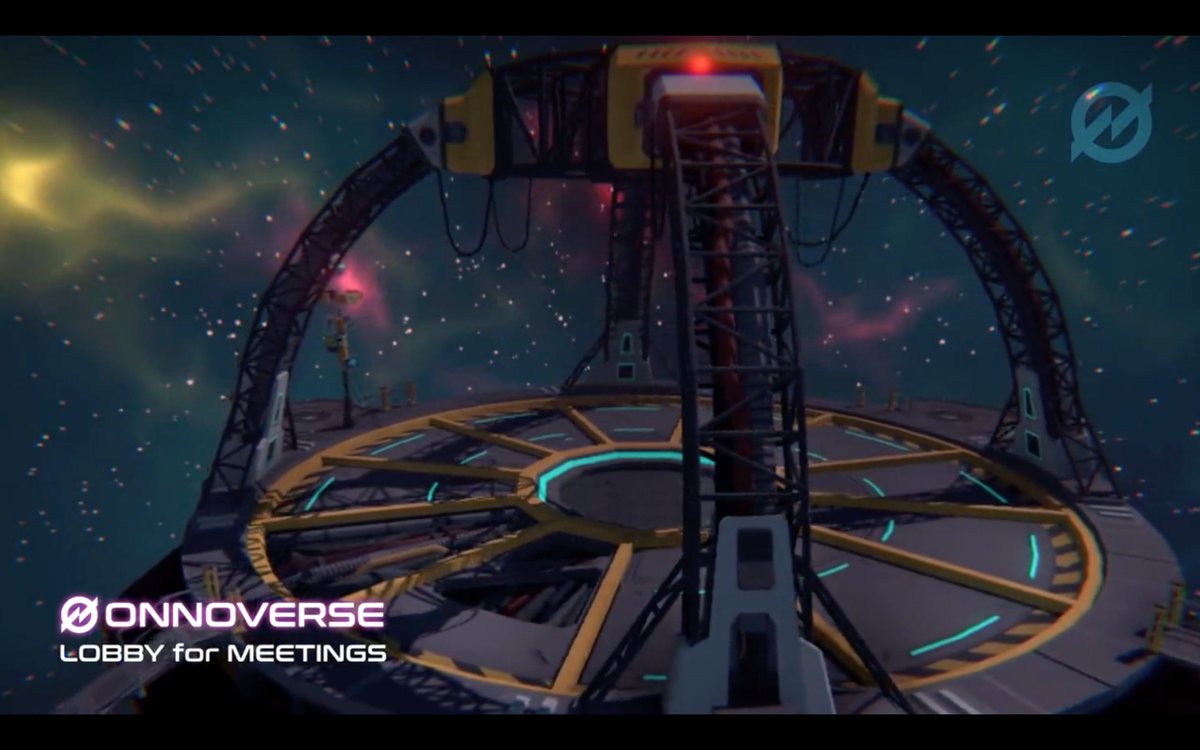 Lobby for various meetings in Onnoverse. Who would like to be one of the first to check out the lobby? 

#NFTs #SolanaNFTs #Metaverse