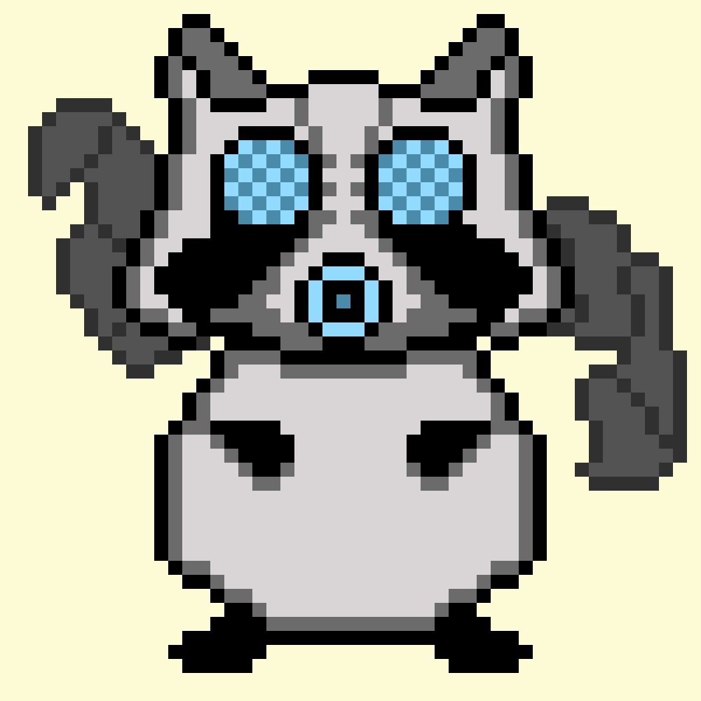 AbArt_ist's tweet photo. Camouflage
#nft #NFTCommunity #crypto #cryptofly #fly #flyart #art #artist #nftart #NFTs #cryptonft #Pixel #pixelart #NFTCollection #NFTWorlds #raccoon https://t.co/fOIwNDRGmM