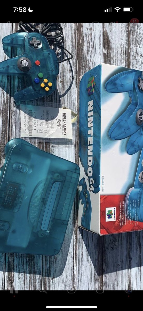 jessethechef's tweet photo. Somebody got this for sell with the original Walmart receipt from 2000 https://t.co/Yuz3QXNgkM