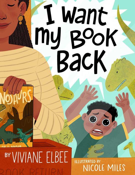 PbCrew22's tweet photo. #libraryappreciation week is the perfect time to read I WANT MY BOOK BACK, a book that celebrates reading, libraries and sharing in a dino-rific way! Written by #PBCrew22 member @VivianeElbee  &amp; @nicolemillu. @littlebeebooks https://t.co/GDIEOBhSYk