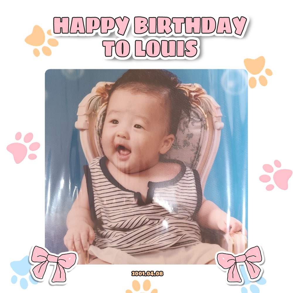 TheKingDom_GF's tweet photo. [LOUIS👑]

010408 HAPPY LOUIS DAY🐶💛

킹덤 매력 비타민 루이의
생일을 진심으로 축하합니다🥳🎉🎂🎊🎁

#HAPPY_LOUIS_DAY
#KINGDOM #킹덤 #LOUIS #루이 https://t.co/8IFNUMI13s