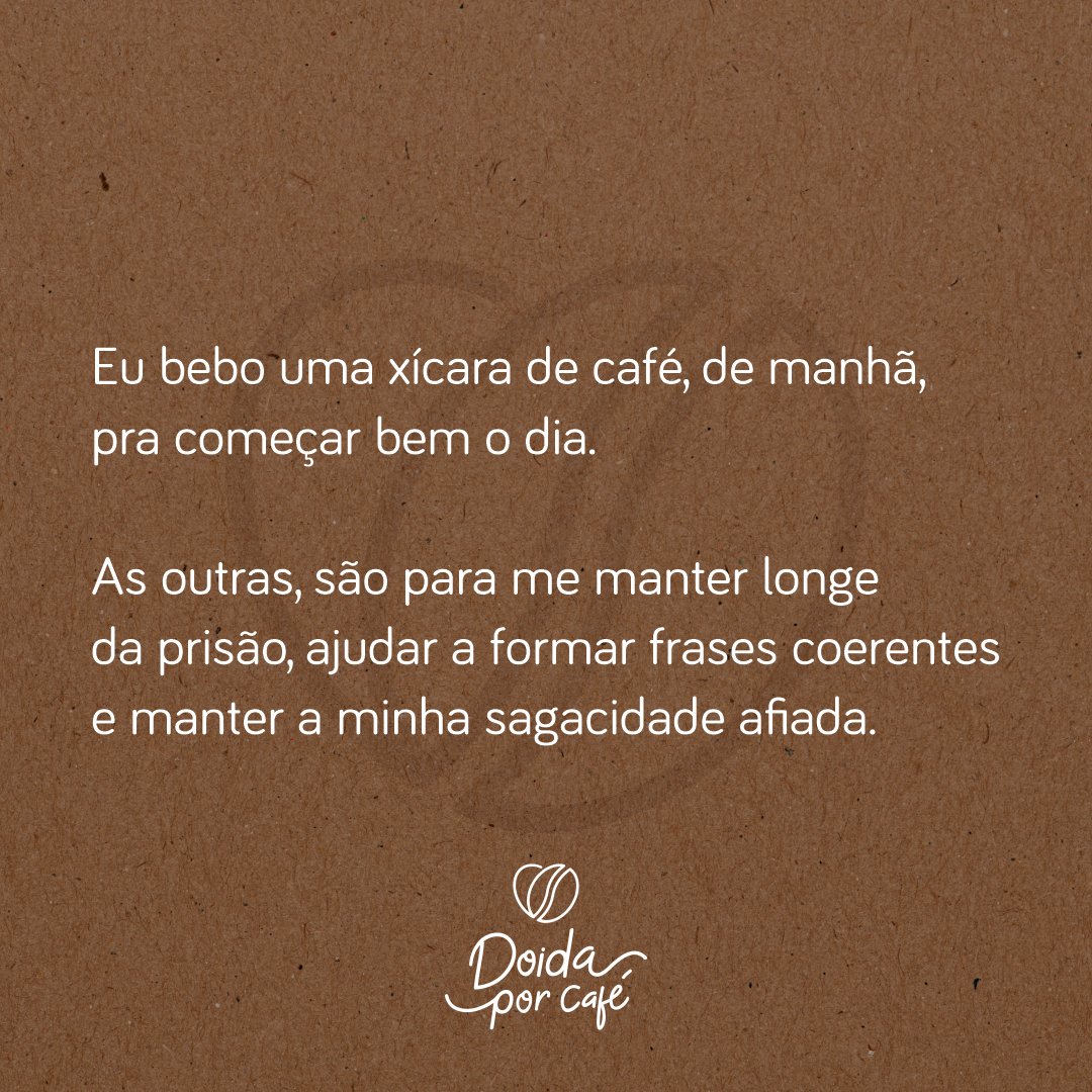 doidaporcafe's tweet photo. É por isso que eu bebo café! hahahahaha...E vocês?
.
#doidaporcafe #recife #cafeespecial #recife #euamocafe #cafesrecife #cafezinho https://t.co/hsPdugTsdu
