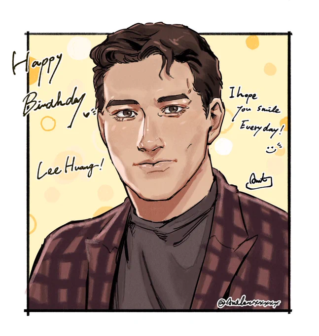 Happy birthday Lee Huang!! 