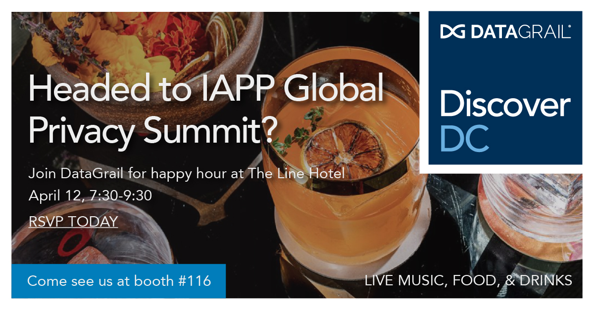 DataGrail's tweet photo. Headed to @IAPP Summit in DC? You're invited. 💌 Join us for Discover DC with #DataGrail and @sixfiftyhq happy hour at The Line DC. 

Spots are limited – RSVP here: https://t.co/12Et56w9To https://t.co/QQyyOOHsiN