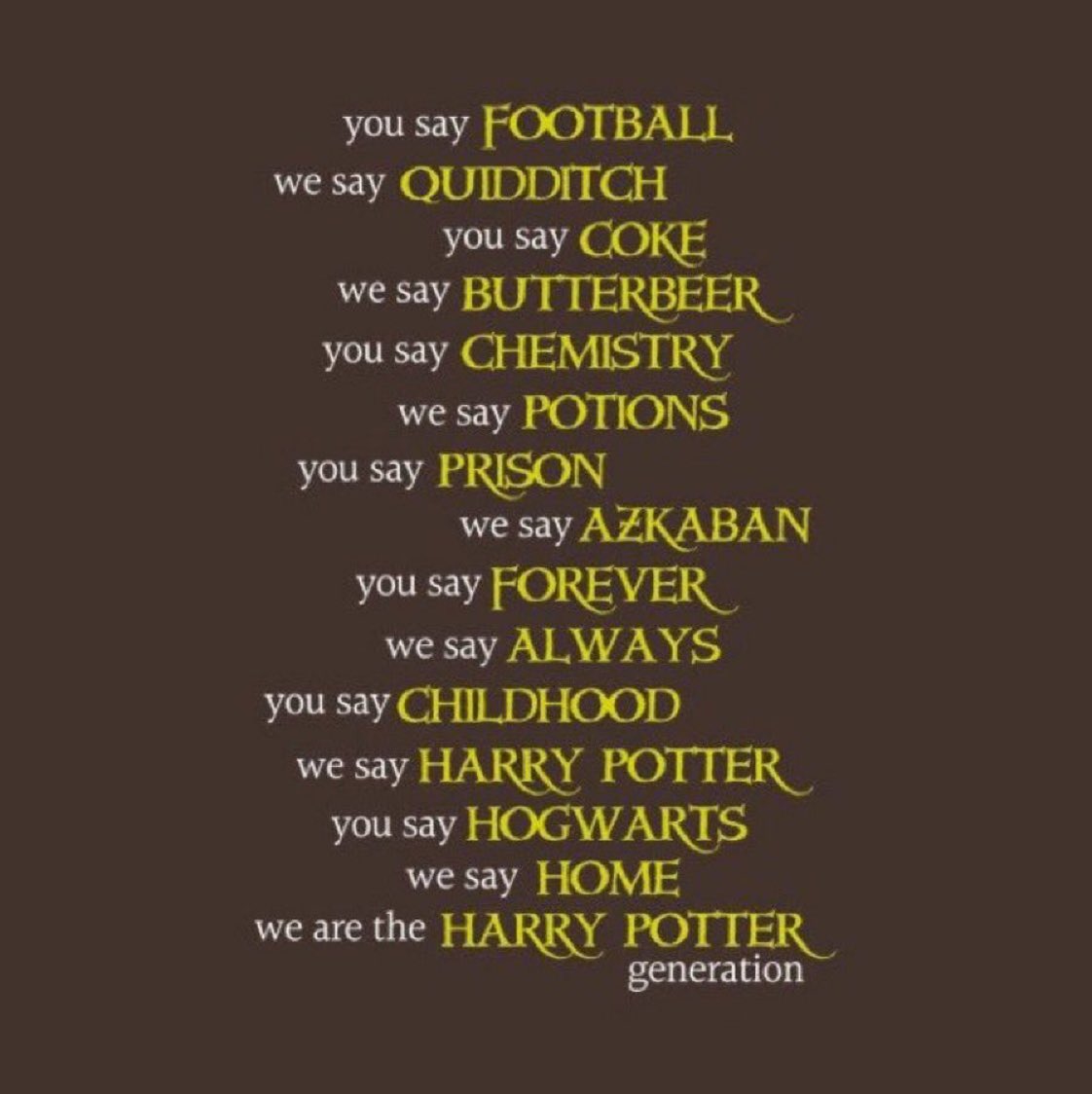 HPotterUniverse's tweet photo. Accurate. https://t.co/mdGmRHh4Mq