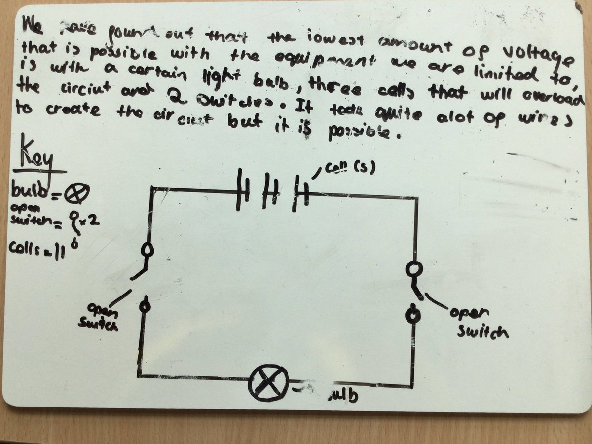 StThomasHeaton's tweet image. #6ST #science So impressed with 6ST today. Enquiry into circuits and deciding how to present findings.