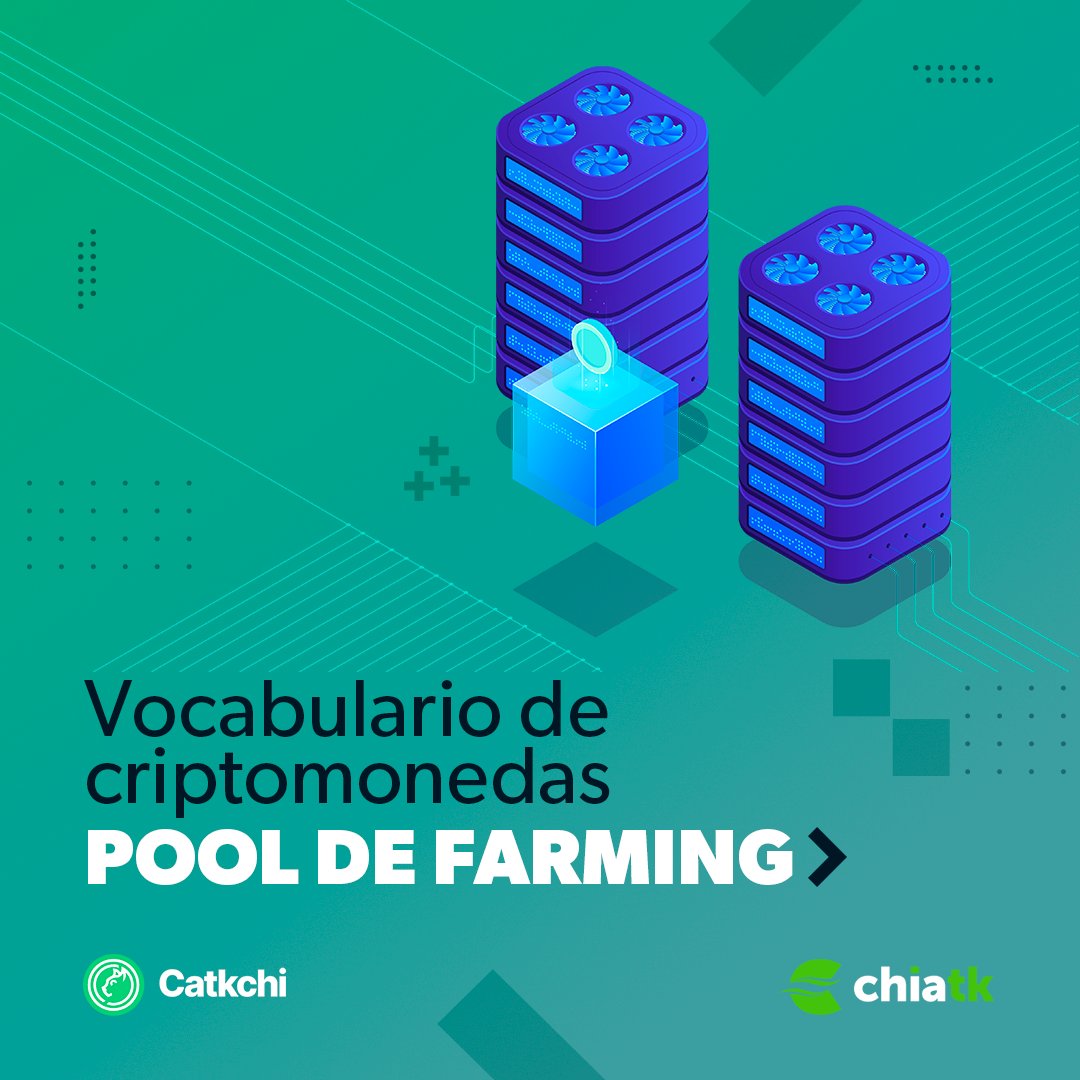 catkchi's tweet photo. 👉 VOCABULARIO DE CRIPTOMONEDAS: POOL DE FARMING💰

El farming de criptomonedas permite a los  titulares de criptomonedas  ganar recompensas invirtiendo activos criptográficos en un mercado #DeFi  (Finanzas descentralizadas)
Pero, ¿Habías oído hablar de las #Pools de #Farming? 🤔 https://t.co/fFBZIZ1mtn