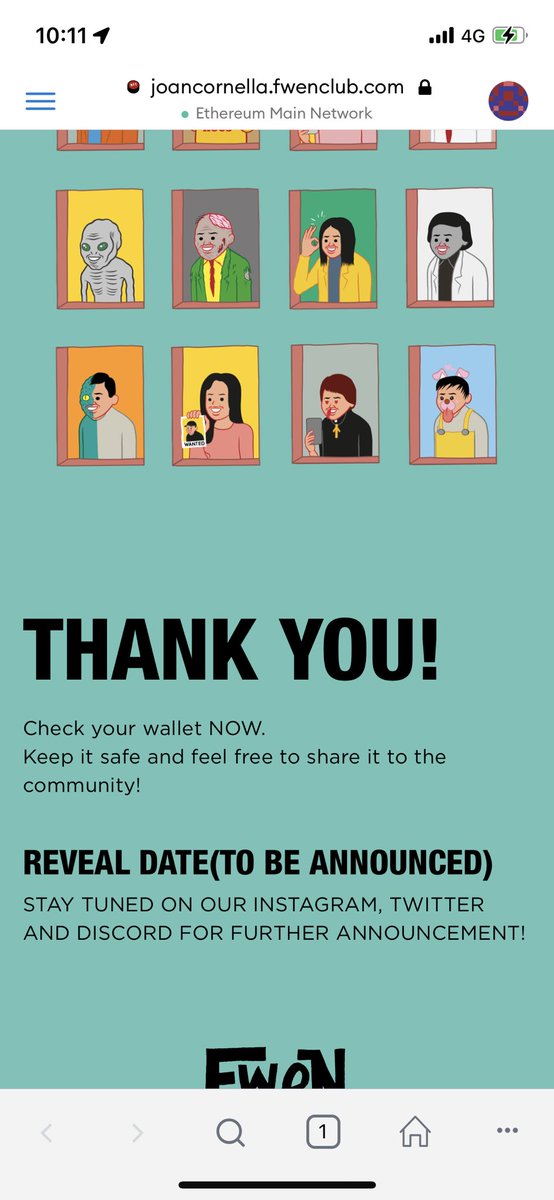 stepnfans's tweet photo. day31: 打卡！stepn依旧很卡，今天mint了一个@sirjoancornella @fwenclub  #5310 号。希望能开出稀有度高一点的。祝@fwenclub 越来越好！ https://t.co/hbASXWuzl9