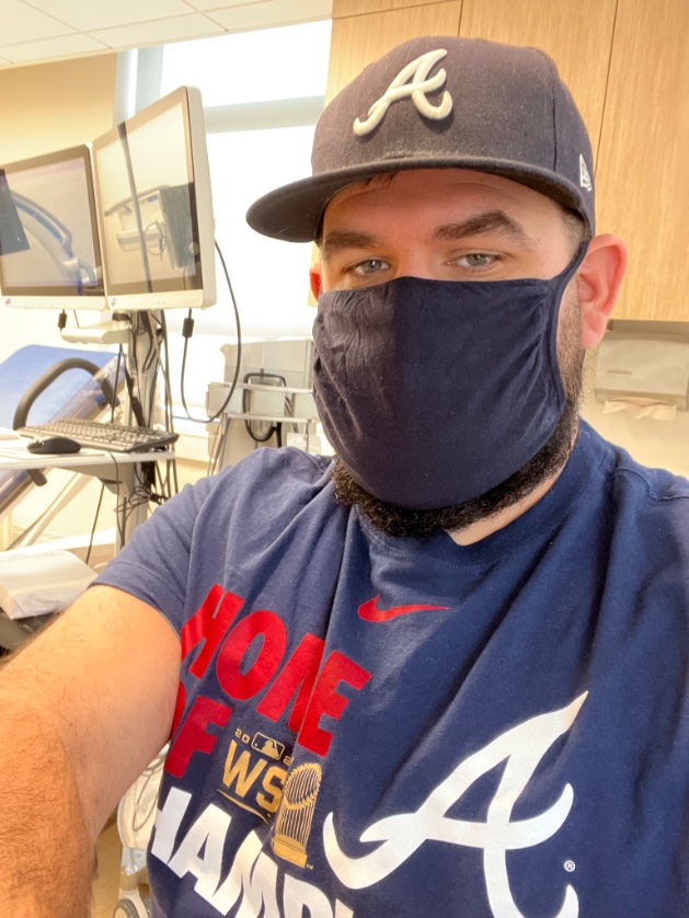 jdenneyintlproj's tweet photo. Even in the doctor’s office. #RepTheChamps https://t.co/CYOsQh0wZ9
