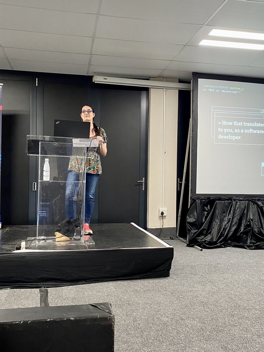 devconfza's tweet photo. The awesome @cand_did helping out with career growth cycles for the software industry. 
“Personal brand is the new CV”
#DevConf 
#software #softwaredevelopment #branding https://t.co/r5b1EKFRBX