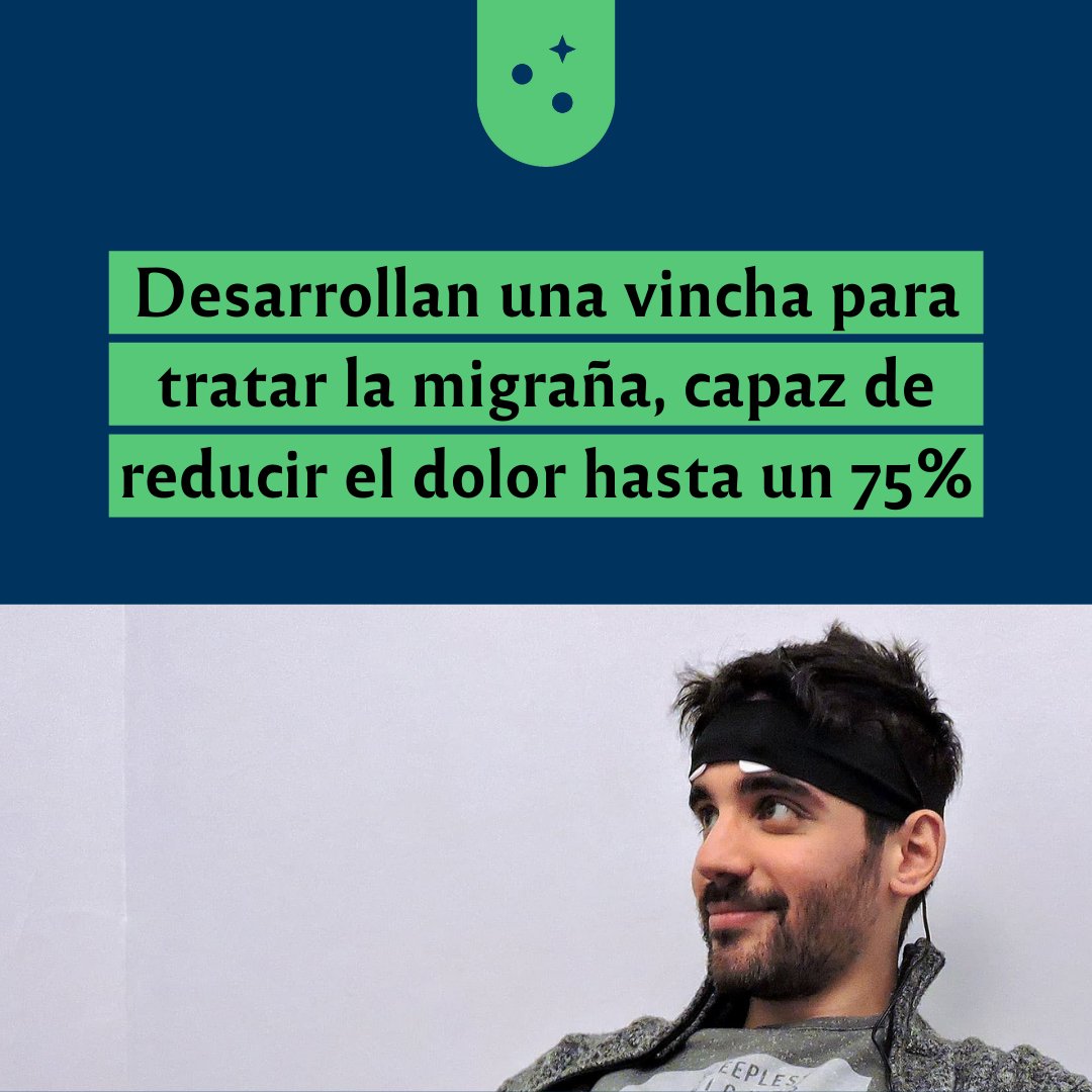 unciencia's tweet photo. 🔘¡Una alternativa para tratar la migraña! Dines, empresa incubada en la UNC, desarrolla una vincha para tratar la dolencia. Trabaja en otros tres dispositivos para el diagnóstico y tratamiento de patologías que van desde el insomnio hasta la depresión.
🔗https://t.co/WdwEVMrcdH https://t.co/P9AxBHCSRC