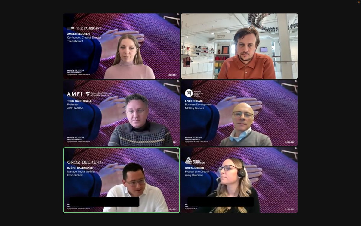 orgeers's tweet image. “Digitization of the textile industry” online symposium was intriguing and informative.👌🏼The digitised textile industry will add value to #sustainablefashion and #circulareconomy.Thanks to @byB0RRE @amberjae93 @the_fab_ric_ant+panelists 
#digitaltextile #digitalfashion #Metaverse