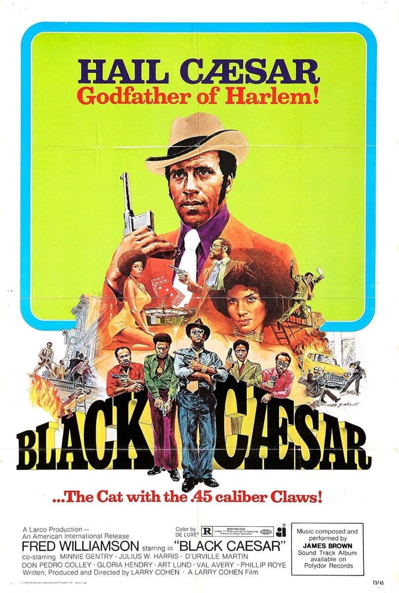 TheFilmFair's tweet photo. #FredWilliamson triple bill #BlackCaesar #HellUpInHarlem #ThatManBolt https://t.co/yvDU6SsNFd
