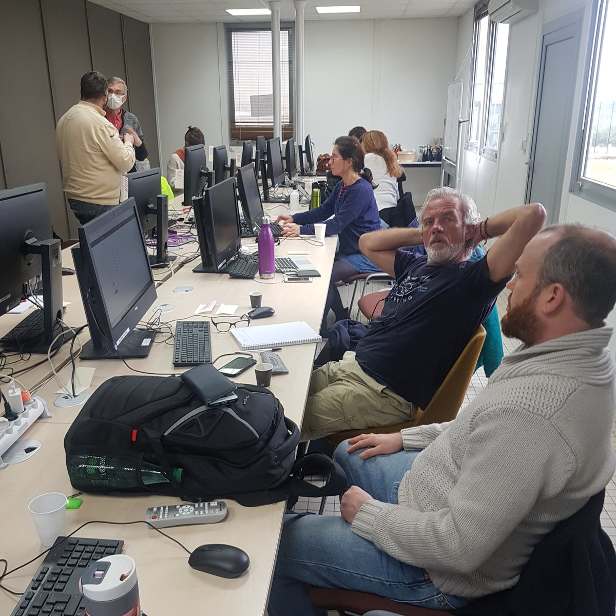 Marie Lefebvre (@lefebvremarie5) on Twitter photo Clap de fin de la formation BARICtour, avec la session #AskOmics. Petit challenge avec une coupure générale d'internet, mais rien en nous arrête !
Merci aux apprenants et aux formateurs du <a href="/CATI_BARIC/">CATI BARIC INRAE</a> Clap de fin de la formation BARICtour, avec la session #AskOmics. Petit challenge avec une coupure générale d'internet, mais rien en nous arrête !
Merci aux apprenants et aux formateurs du <a href="/CATI_BARIC/">CATI BARIC INRAE</a>