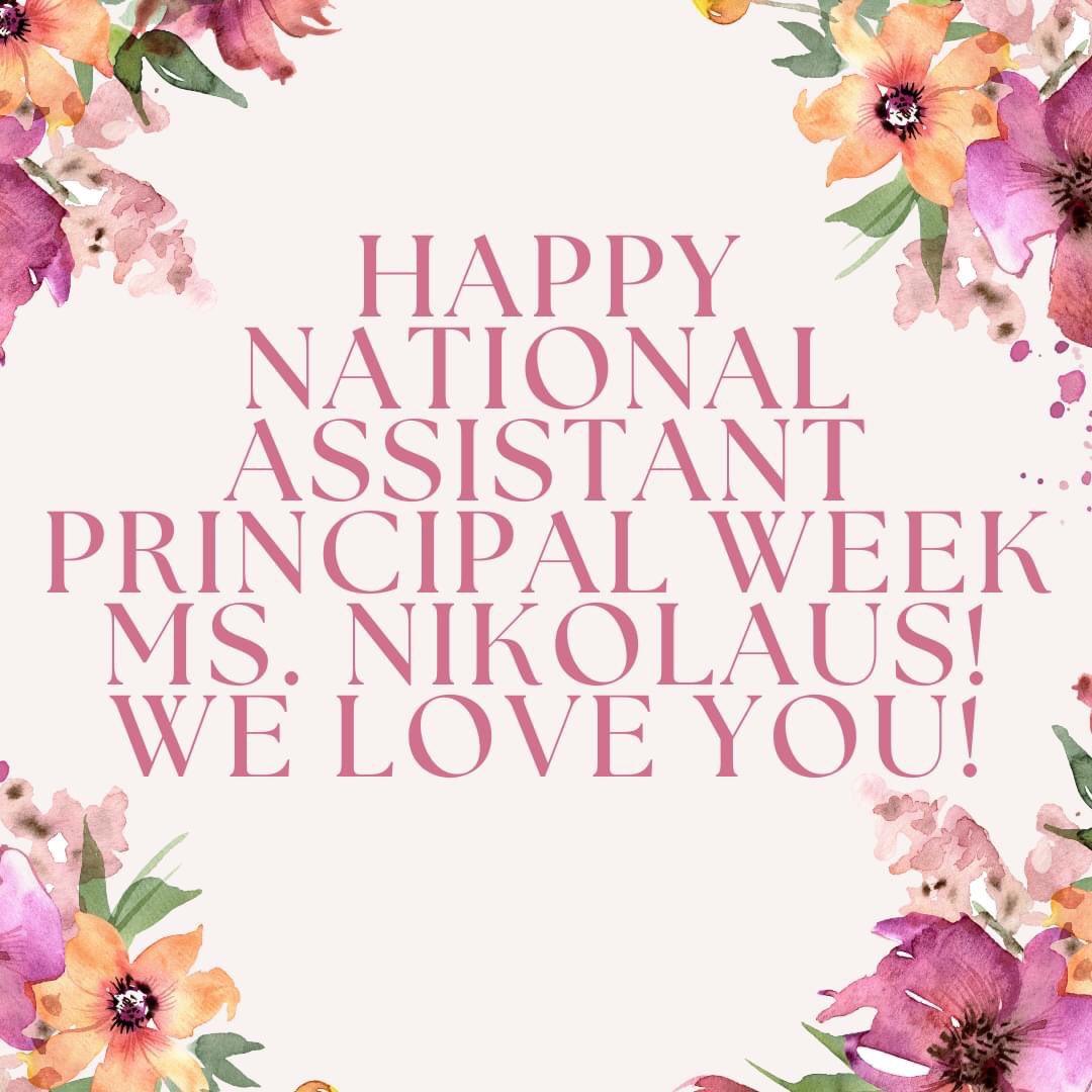 SunValleyMSNC's tweet photo. Thank you Ms. Nikolaus for all you do for us here at SVMS!
#nationalassistantprincipalsweek #teamSVMS #learningandleadingtogether #ucpsnc @AGHoulihan @drjayjones @_PrincipalSmith https://t.co/sz7glms2Ws