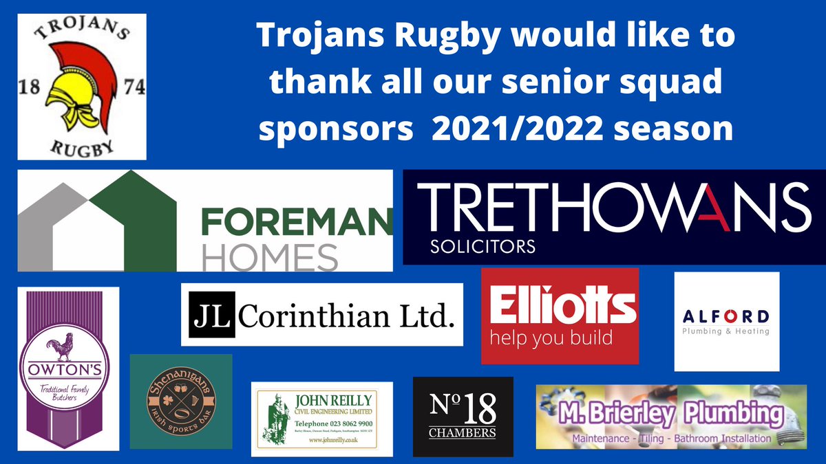 Barnsy70's tweet photo. A massive thanks from me & all @TrojansFC1874 @TrojansLadies to all our sponsors this season Without you we would not be able to play the game we all love If you want to join the #Trojansfamily @ be a #valuedsponsor then contact me ready for the new season ahead #proudtobeatrojan https://t.co/cpTAfBDlNW