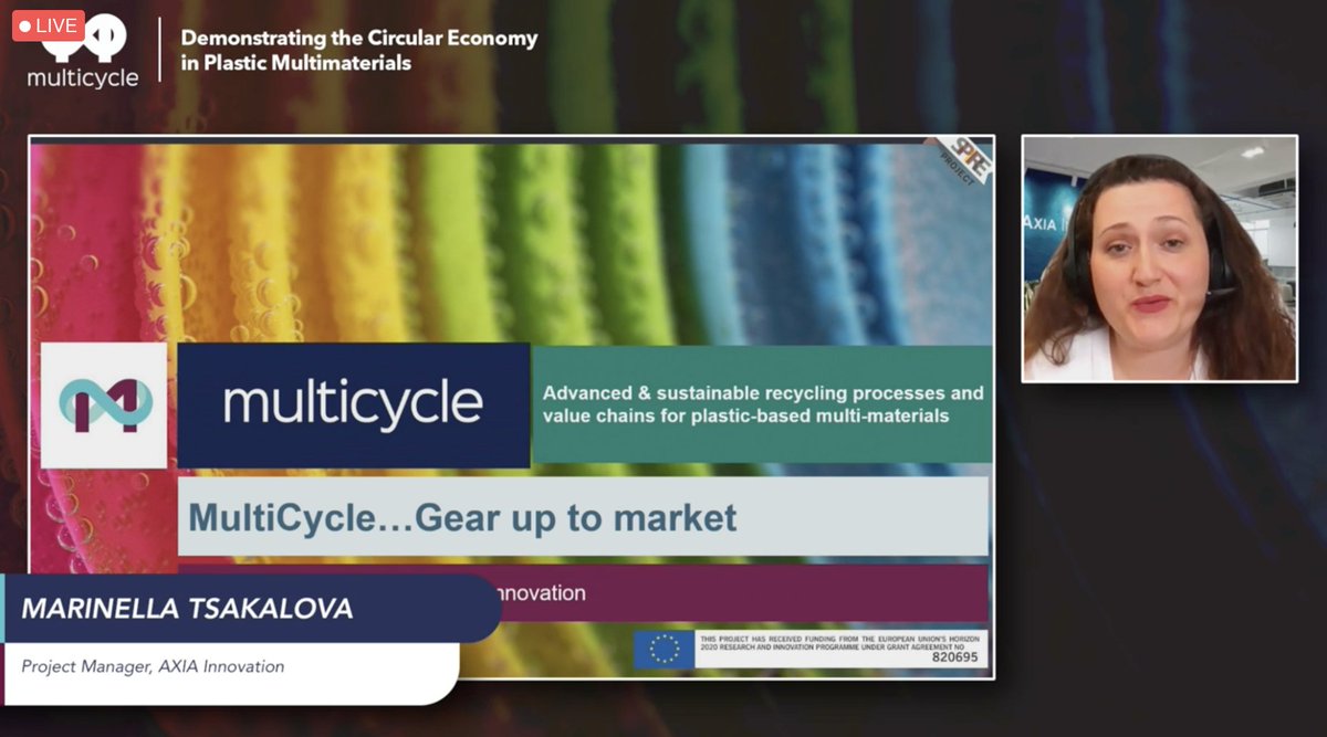 Crowdhelix's tweet photo. Closing agenda for the @MulticycleP Event 👇
🗣 #MultiCycle... gear up to market! (Marinella Tsakalova, @AxiaInnovation)
🗣 #PolicyRecommendations from Alan Encinas, @ISWA_org
🗣 Building a #CircularEconomy for #FlexiblePackaging by 2025, (Dana Mosora, from @MissionCircular) https://t.co/hUM5AJOfQz
