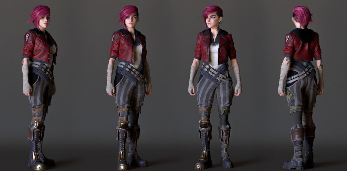 Luis Omar shared a small breakdown of the Vi project, explained how the character was modeled and textured, and gave an important piece of advice regarding rendering:

80.lv/articles/creat…

#maya3d #zbrush #substancepainter #xgen #marmoset <a href="/AdskMaya/">Autodesk Maya</a> <a href="/Substance3D/">Adobe Substance 3D</a>