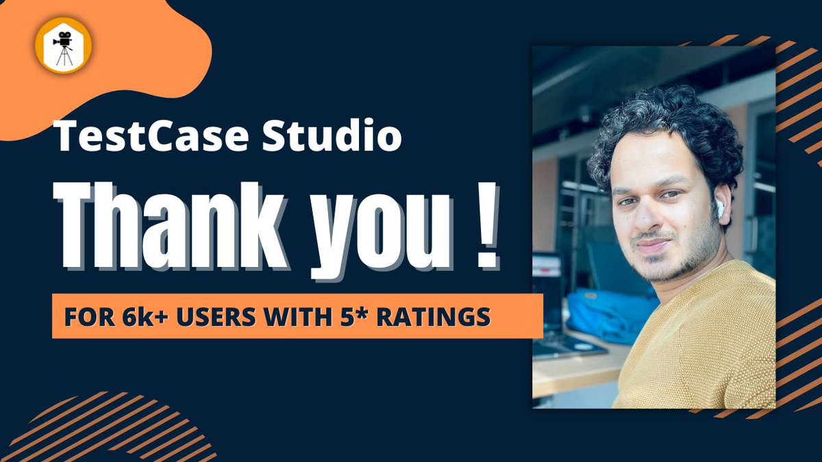 TestCaseStudio's tweet photo. We are now 6K+ active users family!!
Thank you all for your trust and support!! ๐๐
Havenโt tried yet, here you go๐๐ป
https://t.co/QWFlFWhQff
#testcasestudio #free #browserplugin #timesaver #softwaretesting https://t.co/zyoYoxBl6L