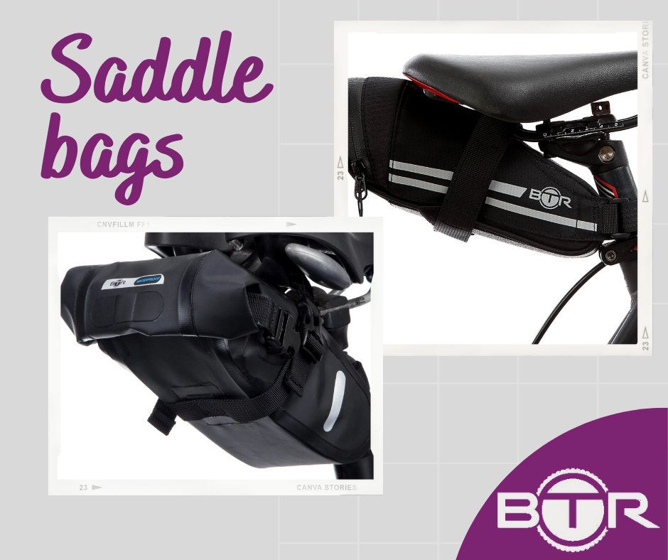 🚴They're neat, streamlined &amp; practical: we're talking about BTR saddle bags
✅Choose from 2 both of which have a host of fantastic features.
🪶Lightweight and aerodynamic yet big enough to stash the essentials, these are a must-have bit of biking kit.
🛒btrsports.co.uk/collections/se…