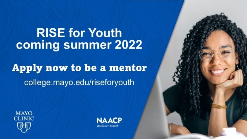 PMILaCrosseRoch's tweet photo. ‘We all start somewhere.’ The Rochester RISE for Youth Program is seeking volunteer project management mentors for Black and underrepresented students. 
Sign up to become a RISE for Youth Mentor at https://t.co/1PgSrNaLMx https://t.co/SkqfUsI77b