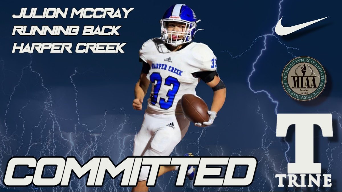 Can’t wait to get to work!! <a href="/CoachRRiley/">Robert Riley</a> and all the Trine coaching staff!